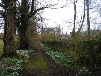 Historic images of Kilfinan House