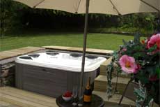 holiday home hot tub